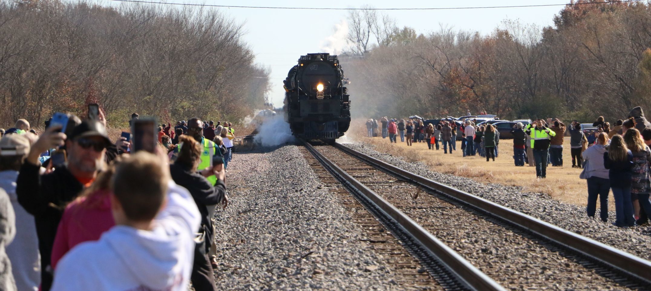 Wagoner welcomes Union Pacific's "Big Boy"